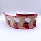 Designer’s Shop WR 63-5185 Holiday Hanging Santa Stocking wired edge ribbons (2.5”x10yards)